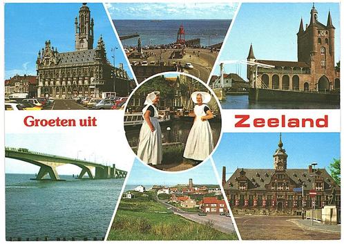 963868	Zeeland	Mooie Oude kaart onbeschreven, Verzamelen, Ansichtkaarten | Nederland, Ongelopen, Zeeland, Ophalen of Verzenden