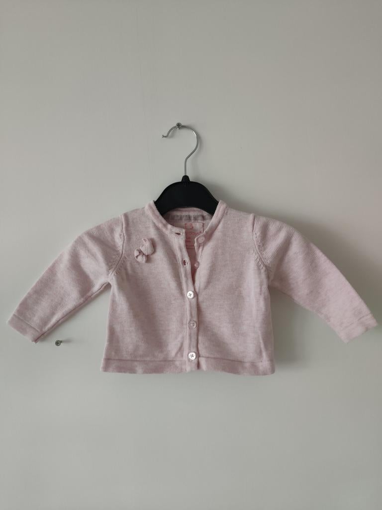 Early Days roze vest 62 met met knoopjes, Early Days, Ophalen of Verzenden, Zo goed als nieuw, Truitje of Vestje