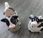 Enkele onderdelen van een servies met koeienprint/koeienvorm, Ophalen of Verzenden, Overige stijlen