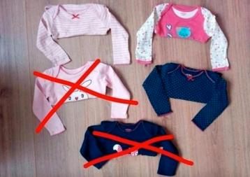 Zgan! 3 x Hele mooie rompers Hema! Maat 62/68 in nieuwstaat! beschikbaar voor biedingen