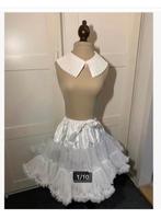 Mooie witte petticoat/dansrok, vele lagen, Antiek en Kunst, Ophalen of Verzenden, Dames