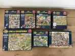 7x Jan van Haasteren puzzel 500& 1000 stukjes, Ophalen of Verzenden, 500 t/m 1500 stukjes, Gebruikt, Legpuzzel