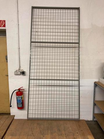 Metalen Hek, panelen van 225xx100x3cm