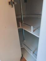 Carousselkast Brugmankeuken (52cm diep) met wit front, Ophalen, Gebruikt, Wit, Minder dan 100 cm