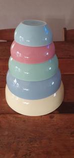 Royal Sphinx Maastricht Regout vintage pastel nestschalen, Ophalen of Verzenden