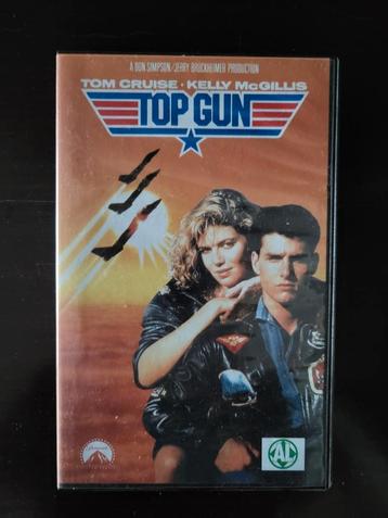 Top Gun (1986) – Originele VHS – Tom Cruise / Kelly McGillis beschikbaar voor biedingen
