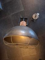 Industriële Hanglamp Metaal, Huis en Inrichting, Lampen | Wandlampen, Ophalen, Zo goed als nieuw, Metaal, Industrieel