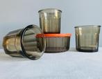 Arcopal / Arcoroc voorraadpotten en ovenschaal rookglas, Huis en Inrichting, Keuken | Servies, Glas of Glazen, Gebruikt, Ophalen of Verzenden