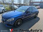 Mercedes C-klasse 250 Ambition zwart leder, Auto's, Euro 6, 4 cilinders, Blauw, 19 km/l