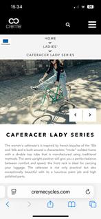 Retro Vintage Caferacer Dames Fiets merk Creme, Ophalen, Overige merken, Versnellingen
