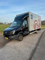 Volkswagen Crafter 50 2.0 TDI L3H1 - Bakwagen met laadklep, Euro 5, Stof, Zwart, Volkswagen