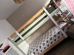 Stapelbed - Hout -, Huis en Inrichting, Slaapkamer | Stapelbedden en Hoogslapers, Gebruikt, 90 cm, Eenpersoons, 160 tot 180 cm