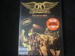 Aerosmith, You gotta move Live dvd en cd, Alle leeftijden, Ophalen of Verzenden, Zo goed als nieuw, Muziek en Concerten