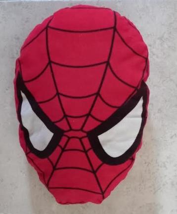Knuffel Spider man hoofd kussen 35 cm  beschikbaar voor biedingen