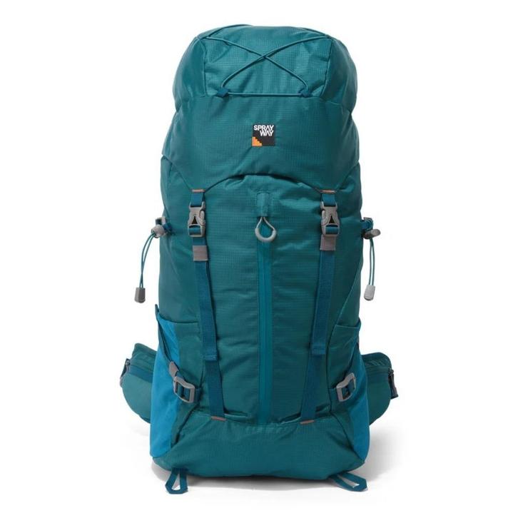 SPRAYWAY Akka 45L rugzak Backpack Lyons Blue met regenhoes, Sieraden, Tassen en Uiterlijk, Tassen | Rugtassen, Nieuw, Overige merken