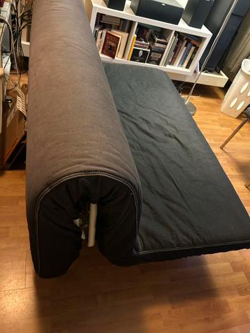 Futon Bedbank - Zwart beschikbaar voor biedingen