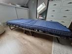Opklapbed, Ophalen, Eenpersoons, Blauw, 190 cm of minder