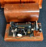 Antieke naaimachine in koffer compleet, Antiek en Kunst, Antiek | Naaimachines, Ophalen