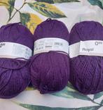 3 bollen paars wol (Royal), Hobby en Vrije tijd, Breien en Haken, Ophalen of Verzenden, Nieuw, Breien of Haken, Wol of Garen