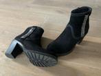Stoere Polishrock enkellaarzen maat 38 zwart nubuck suede, Zwart, Lage of Enkellaarzen, Polishrock, Ophalen of Verzenden
