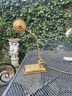 Klassieke messing pianolamp, Huis en Inrichting, Lampen | Tafellampen, Ophalen, Gebruikt, Minder dan 50 cm