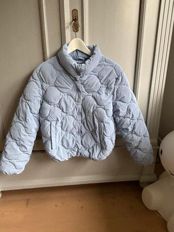Zara leuke gewatteerde jas valt als 140-146 meisje blauw beschikbaar voor biedingen