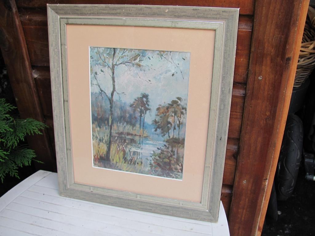 Jan Korthals - 2 prenten, Natuur, Gebruikt, Ophalen of Verzenden, 1940 tot 1960