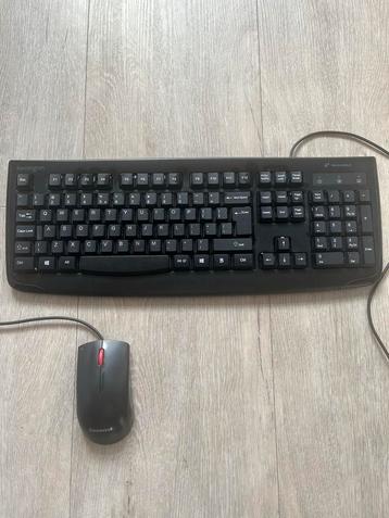 Kensington Toetsenbord + Lenovo Muis bedraad beschikbaar voor biedingen