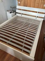 Ikea bed 140x200 incl. lattenbodem, Huis en Inrichting, Slaapkamer | Bedden, Ophalen, Wit, Tweepersoons, 140 cm