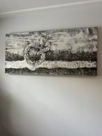 Schilderij in grijstinten., Ophalen