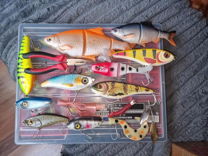 Overcomplete snoekset, Watersport en Boten, Hengelsport | Roofvissen, Zo goed als nieuw, Complete set, Ophalen