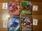 Pokémon V Kaarten - Volcanion, Rillaboom, Arctovish, Aggron, Ophalen of Verzenden, Zo goed als nieuw, Losse kaart