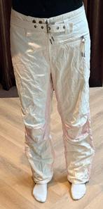 Skibroek Air Force | maat M | wit met roze, Maat 38/40 (M), Wit, Overige typen, Ophalen of Verzenden