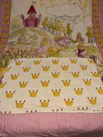 Ikea dekbedovertrek prinsessen afbeelding met kroontjessloop, Gebruikt, Meisje, Dekbedovertrek, Ophalen of Verzenden