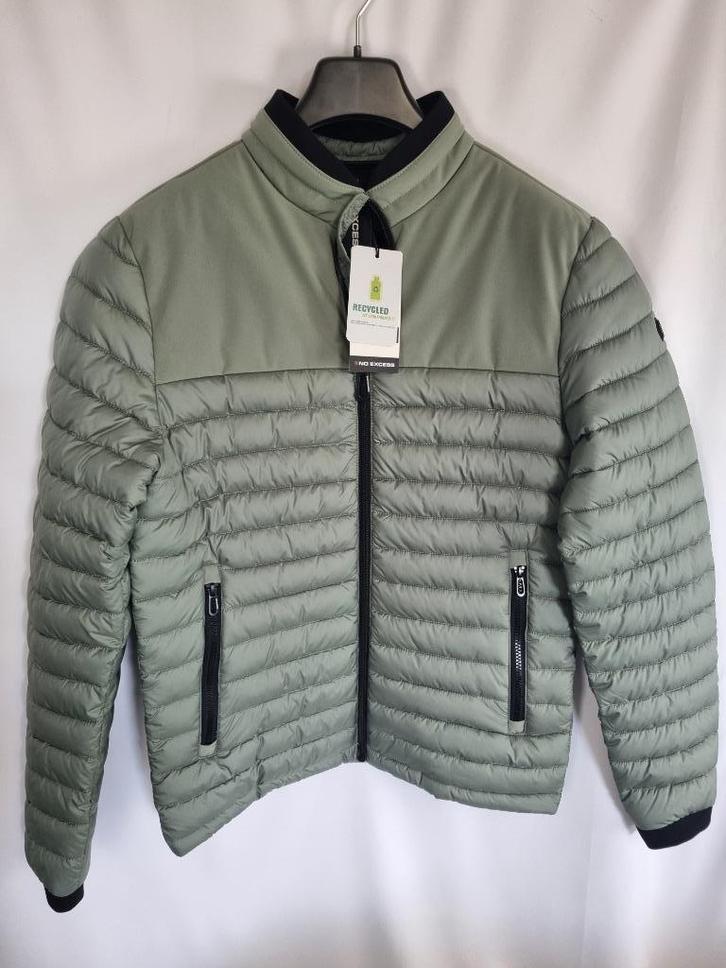 Heren jas doordraag jas merk No Excess maat S nieuw, Kleding | Heren, Jassen | Winter, Nieuw, Maat 46 (S) of kleiner, Groen, Verzenden
