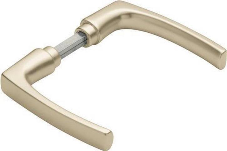 Deurklink / deurbeslag, champagnekleur - nieuw, Doe-het-zelf en Verbouw, Hang- en Sluitwerk, Nieuw, Klink of Kruk, Overige materialen