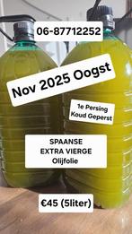 Spaanse Extra Vierge Olijfolie 5 liter, Ophalen of Verzenden