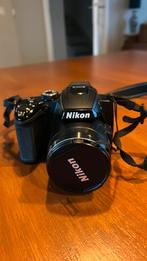 Nikon Coolpix P500 met adapter en koord, Ophalen of Verzenden, Gebruikt, Nikon, 8 keer of meer