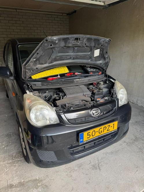 Daihatsu Cuore 1.0 5D 2008 Zwart, Auto's, Daihatsu, Particulier, Cuore, Benzine, A, Hatchback, Handgeschakeld, Origineel Nederlands