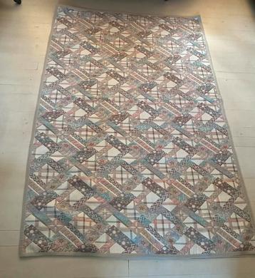 Plaid woondeken sprei lapjesdeken 240 160 polyester viscose beschikbaar voor biedingen