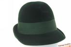 Vintage Dameshoed Zapf Hut Austria groen velour 56, Kleding | Dames, Zapf Hut Austria, 56 of 57 cm (M, 7 of 7⅛ inch), Hoed, Ophalen of Verzenden