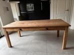 Teakhouten eettafel, Huis en Inrichting, Tafels | Eettafels, Ophalen, Gebruikt, 100 tot 150 cm, Teakhout