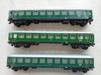 H0#328 Trix 3x Personen rijtuig., Hobby en Vrije tijd, Modeltreinen | H0, Gebruikt, Gelijkstroom, Trix, Wagon