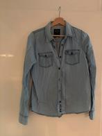 Spijker blouse Anti Blue maat m, Ophalen of Verzenden, Zo goed als nieuw, Maat 38/40 (M), Blauw