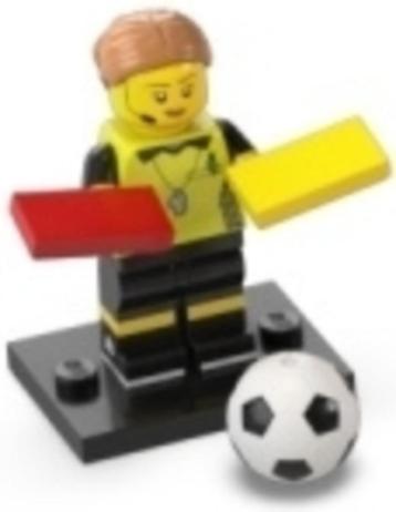 Lego Collectable Minifigures Series 24 Football Referee col2 beschikbaar voor biedingen