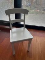 Witte, stevige cafestoelen (5 stuks), Ophalen, Gebruikt, Wit, Vijf, Zes of meer stoelen