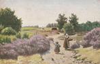 Gerstenhauer - 291 - twa : Serie 67 - Op de Heide, Verzamelen, Ansichtkaarten | Themakaarten, Verzenden, Voor 1920