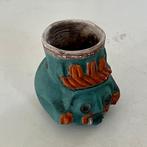 Keramiek vaasje uit Mexico, Antiek en Kunst, Antiek | Keramiek en Aardewerk, Ophalen of Verzenden