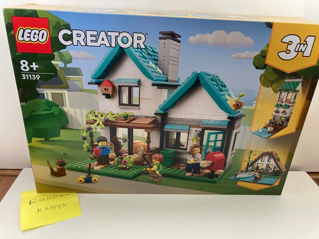 LEGO Creator 31139 Gezellig huis - NIEUW, Kinderen en Baby's, Speelgoed | Duplo en Lego, Ophalen of Verzenden, Zo goed als nieuw