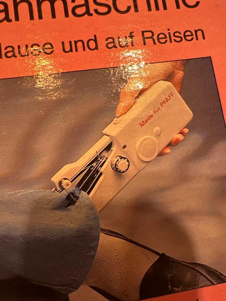 Zeldzame PFAFF Hand-Nähmaschine, Hobby en Vrije tijd, Naaimachines en Toebehoren, Zo goed als nieuw, Naaimachine, Overige merken